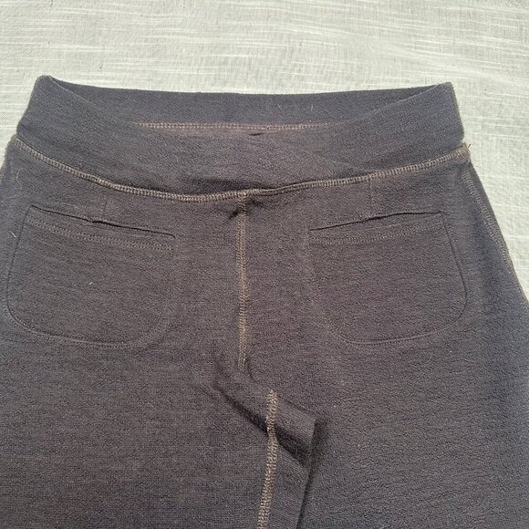 Ibex Womens Merino Wool Blend Black Jogger Front Pockets Pants in Size X-Small - Picture 1 of 8
